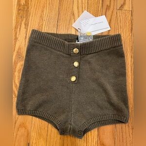 Knitted mini shorts from lovers and friends